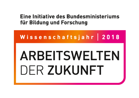Wissenschaftsjahr 2018 - Arbeitswelten der Zukunft wissenschaftsjahr2018 logo